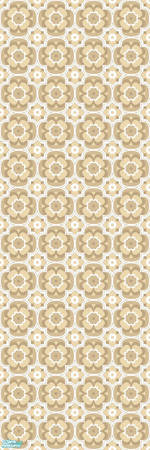 Sims 2 — Studio K Flower Power - True Taupe by StudioKhagerks — 