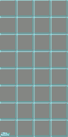 Sims 2 — Coloured Tiles - Silver by simonandy — Coloured wall tiles in silver