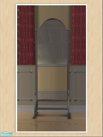 Sims 2 — Cozy Cottage Bedroom Floor Mirror by jlk2400 — Part of my Cozy Cottage Bedroom set.
