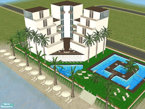 Sims 2 — V-9 by Veronn — Dream Beach Resort By Veronn