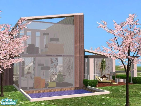 Sims 2 — Onze 2x2 by islandboy950 — MY FIRST UPLOAD!YAY!It is a split level, Custom roof home. I absolutely love it! Hope