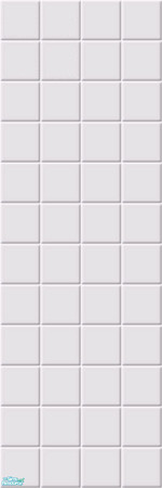 Sims 2 — Atomic tile wall white by Liesanne — This wall is part of my atomic tile set 10. This set contains black and