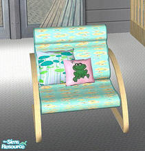 Sims 2 — OpenHouse Jasmine Armchair by openhousejack — cute armchair for the nursery get mesh at