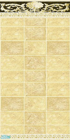 Sims 2 — Glass Wall - Light Gold by Sheera — Part of my Glass Walls/Floors set. Hope you'll like it. Enjoy!