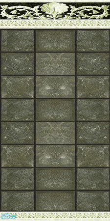 Sims 2 — Glass Wall - Green by Sheera — Part of my Glass Walls/Floors set. Hope you'll like it. Enjoy!