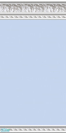 Sims 2 — jsf2WMLeaf3PBabyBlueL by jsf — From jsf Designs, baby blue paint is used in my white marble acanthus leaves