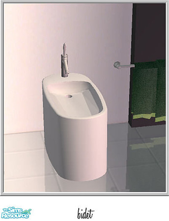 Sims 2 — bathroom -bidet by Birgit43 — perhaps I cloned it from a chair?