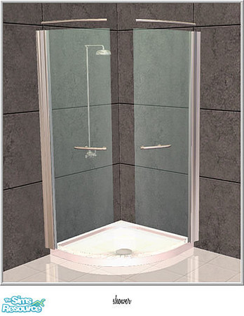 Sims 2 — bathroom - shower by Birgit43 — 