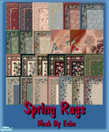 Sims 2 — Rug 13 by simscom — Brought to you by the Sims2 Community Project....Please enjoy this set we have made for you,