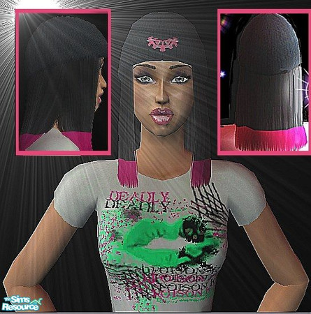 Sims 2 — PK hat collection - black by Lanebran — Enjoy:)