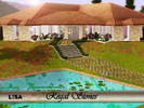 Sims 3 — Regal Stones by Lisa_Cage — Here's a residential lot with 2 bedrooms, 2 bathrooms, a kitchen, living area and an