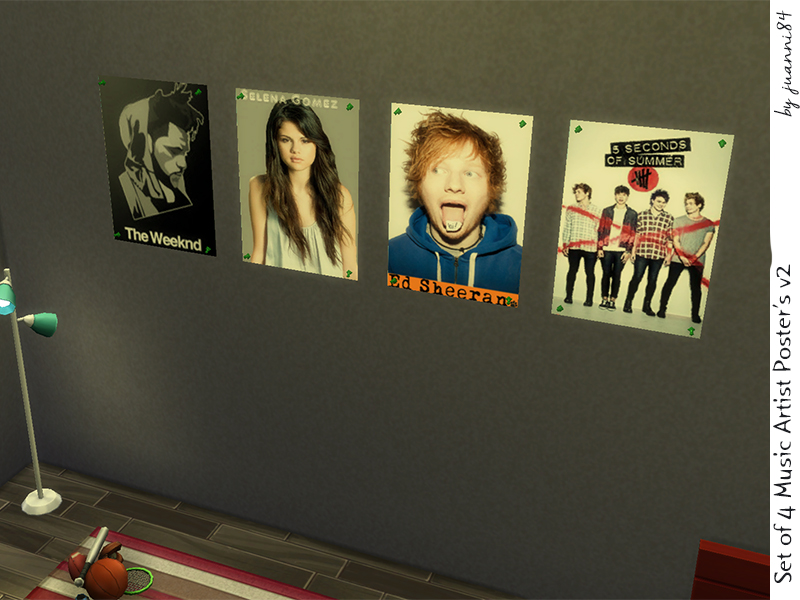 Sims 4 Music Posters