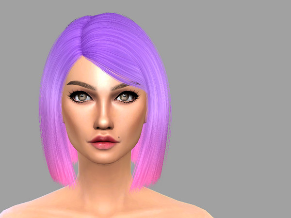Sims 4 — Ade Alena | Unnatural Brights - mesh needed by Lovely_Kristy — Unnatural bright colored Ade Alena hair. Theres
