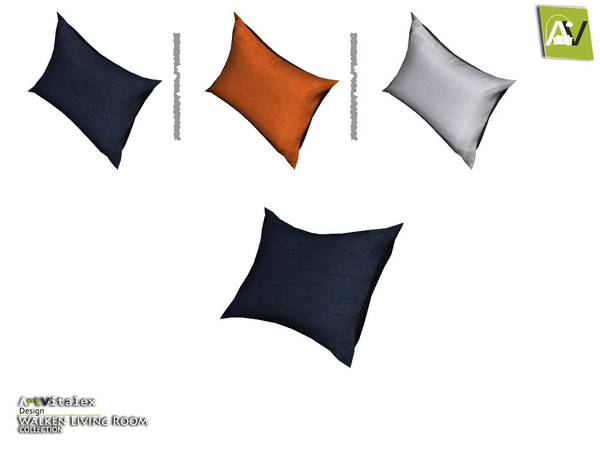 Sims 4 — Walken Seat Cushion I by ArtVitalex — - Walken Seat Cushion I - ArtVitalex@TSR, Mar 2016