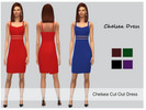 Sims 4 — Chelsea Dress by Mysterious_Sim — Chelsea Cut Out Dress Available in 6 colours, for teen, young adult and adult