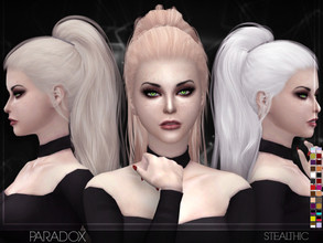 Sims 4 — Stealthic - Paradox (Female Hair) by Stealthic — Created for: The Sims 4 -Minor transparency issues -Compatible