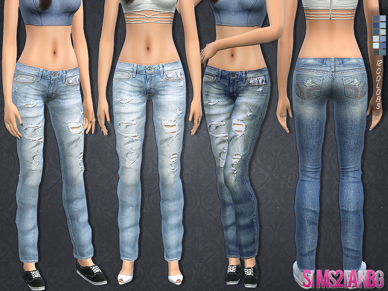 The Sims Resource - 149 - 3d Jeans