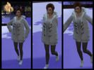 Sims 4 — Skating pose pack by cutekittyabi — 3 single poses for ice skating/roller skating. Found under pose by pack.