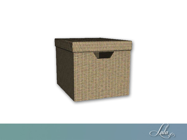 Sims 4 — Hallway Decor Set Basket  by Lulu265 — Part of the Hallway Decor Set 2 variations Please do not clone or claim