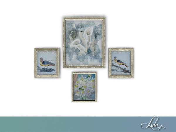 Sims 4 — Hallway Decor Set Paintings  by Lulu265 — Part of the Hallway Decor Set 2 variations Please do not clone or