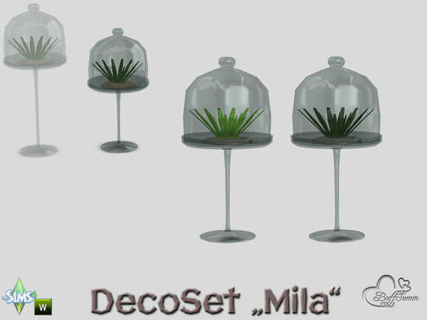 Sims 4 — Mila DecorSet Plant in Glas v2 by BuffSumm — Is there any way to cross borders between differnt worlds? With