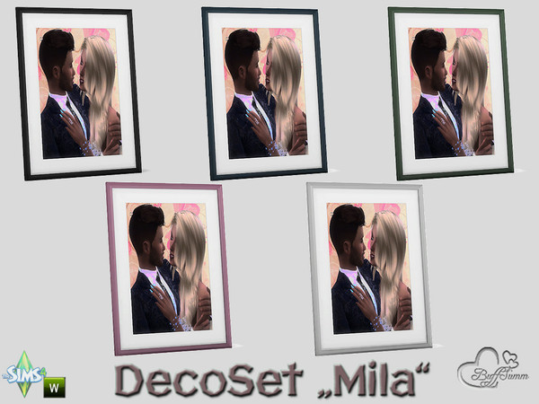 Sims 4 — Mila DecorSet Photoframe Single by BuffSumm — Is there any way to cross borders between differnt worlds? With