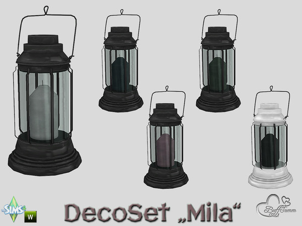 Sims 4 — Mila DecorSet Lantern by BuffSumm — Is there any way to cross borders between differnt worlds? With MILA you can
