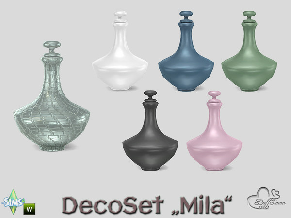 Sims 4 — Mila DecorSet Vase by BuffSumm — Is there any way to cross borders between differnt worlds? With MILA you can