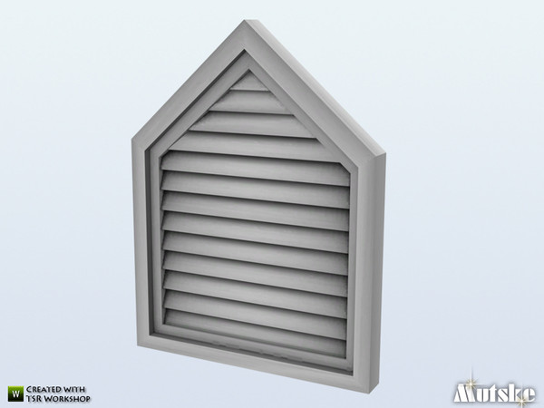 Sims 4 — Totally Dutch Louvre Vent Peak by Mutske — Part of theTotally Dutch Constructionset. bb.moveobjects might be