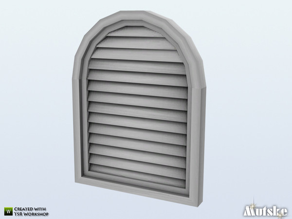 Sims 4 — Totally Dutch Louvre Vent Circle Top by Mutske — Part of theTotally Dutch Constructionset. bb.moveobjects might