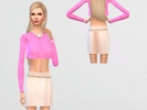 Sims 4 — [Scream Queens] Chanel Oberlin - Skirt by Pincesa — Chanel Oberlin from Scream Queens Skirt