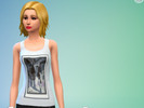 Sims 4 — Life is Strange - Rachel's shirt by Rtis98 — Created for: The Sims 4 Finally learnt to make texture edits for