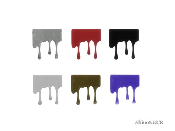 Sims 4 — Cologne Bathroom - Wall Rack by ShinoKCR — Designer Cloth Rack, Metal