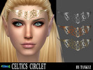 Sims 4 — The Sims 4. Celtics Circlet by Tankuz. by Tankuz2 — PACKAGE Standalone Non default Find in hat