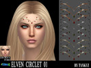 Sims 4 — The Sims 4. Elven Circlet 01 by Tankuz. by Tankuz2 — PACKAGE Standalone Non default Find in hat