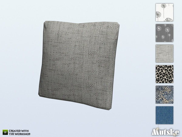 Sims 4 — Ashmore Extra Big Pillow by Mutske — This Pillow is part of the Ashmore Living. Made by Mutske@TSR. 