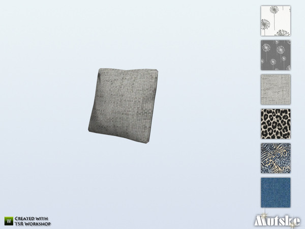 Sims 4 — Ashmore Small Pillow by Mutske — This Pillow is part of the Ashmore Living. Made by Mutske@TSR. 