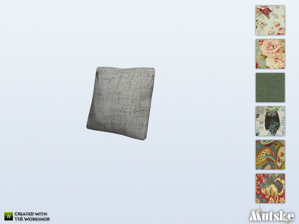 Sims 4 — Ashmore Small Pillow Recolor by Mutske — This Pillow is part of the Ashmore Living. Made by Mutske@TSR. 