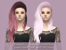 Sims 4 — nightcrawler - hair23 re-texture - mesh needed by radioactive_mess — re-texture 40 swatches custom thumbnail to