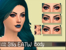 Sims 4 — LK | Stila | Eyes are the Windows | Body by Lovely_Kristy — Beautiful eyeshadow palette, with blue hues.