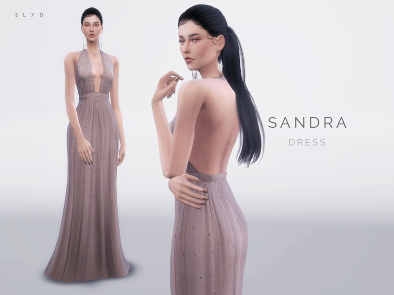 Learner marxisme biograf The Sims Resource - Dress - SANDRA