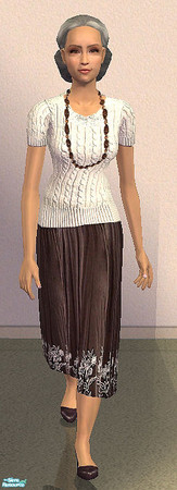 Sims 2 — NS elegant  collection FE-item2.  by Natalis — Gentle and elegant clothes for elderly ladies.