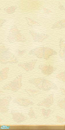 Sims 2 — Pastel Butterflies - 01 by perelinka — Pastel Butterflies yellow (1/4)
