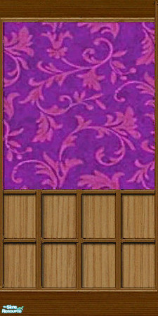 Sims 2 — Eastern paneling. - Individual Item by gobby — Purple