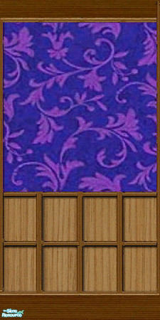 Sims 2 — Eastern paneling. - Individual Item by gobby — Blue