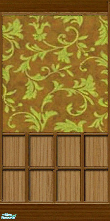 Sims 2 — Eastern paneling. - Individual Item by gobby — Gold