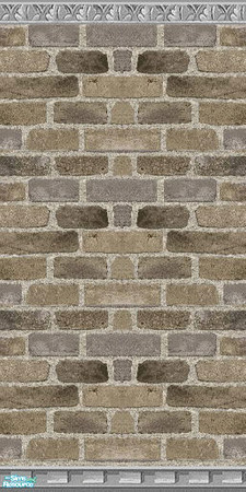 Sims 2 — Grey Brick Wall 3 by Sheera — Part of my Grey Brick Wallpapers & Floors Set. Enjoy ! ! !