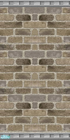 Sims 2 — Grey Brick Wall 2 by Sheera — Part of my Grey Brick Wallpapers & Floors Set. Enjoy ! ! !