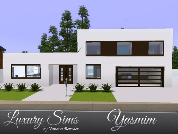 Sims 3 — Yasmin by vanessaroweder — Yasmin is an optimal home for family with 3 bedrooms, 3 baths, 2 half baths, kitchen,