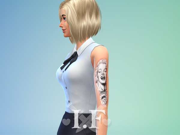Sims 4 — marilyn monroe arm left by Ivara — marilyn monroe arm left